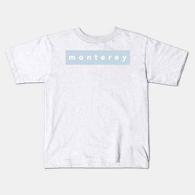 Monterey Kids T-Shirt by weloveart